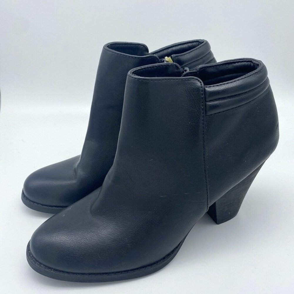 MIA Black Ankle Boots